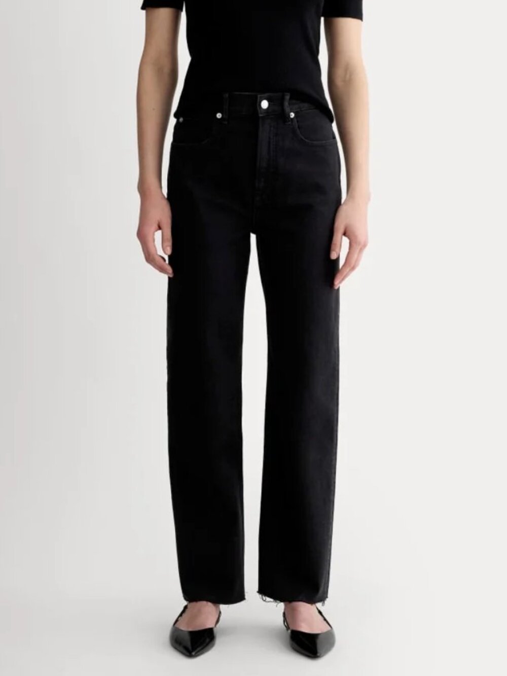 NWT Everlane The Way-High Jean in Coal (27.5" Inseam), Size 27R, $148 Retail
